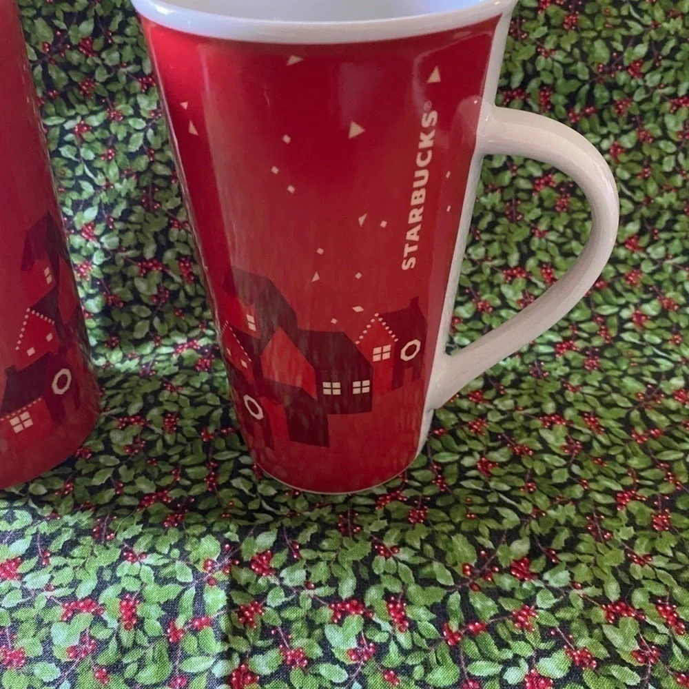 STARBUCKS-2013 HOLIDAY MUGS